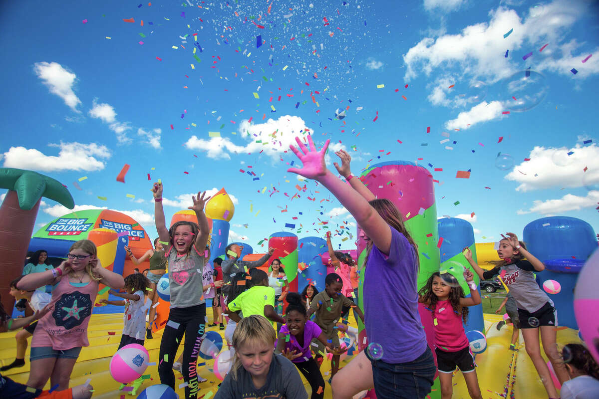 The world’s largest bounce house is coming to Katy next month