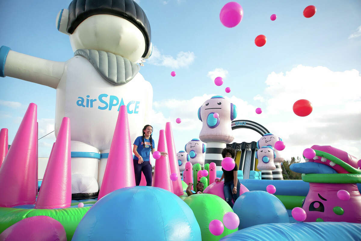 The world’s largest bounce house is coming to Katy next month