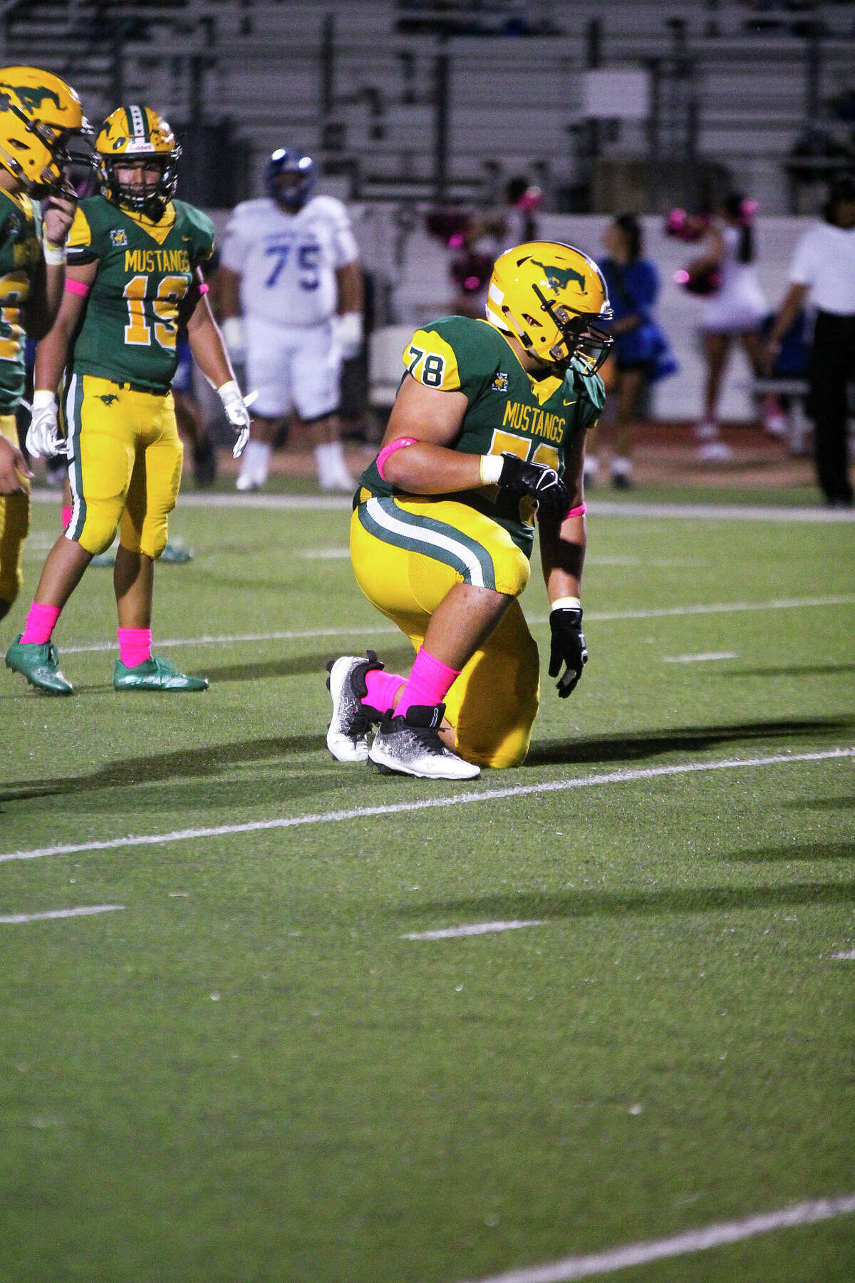 Nixon defensive tackle Ricardo Morales has the ability to dominate games for the Mustangs.
