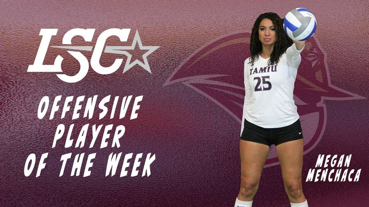 TAMIU's Megan Menchaca was named the LSC Offensive Player of the Week for the second-straight week.