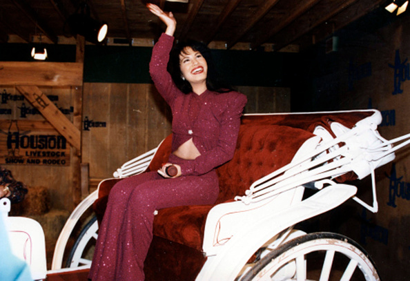 Selena Quintanilla 1995 Houston Astrodome Entrance!!! 