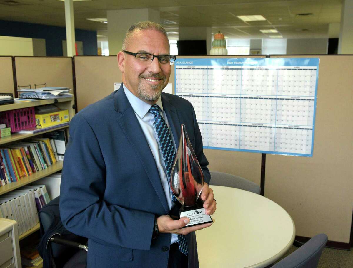 James Martinez, education administrator for school counseling and social services for Norwalk Public Schools, was named the Latino Administrator of the Year by the Association of Latino Administrators & Superintendents. 