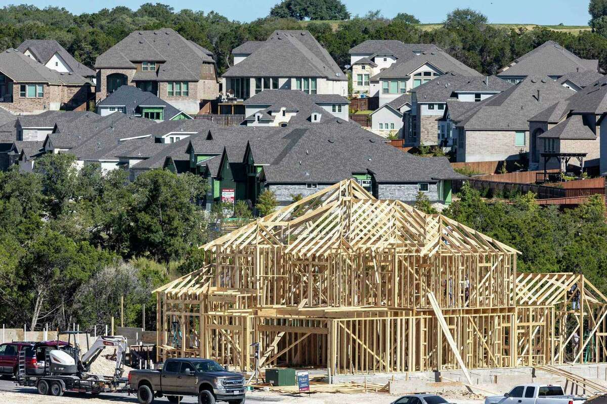 Home sales and construction in San Antonio are slowing as mortgage rates to the highest levels seen in decades.