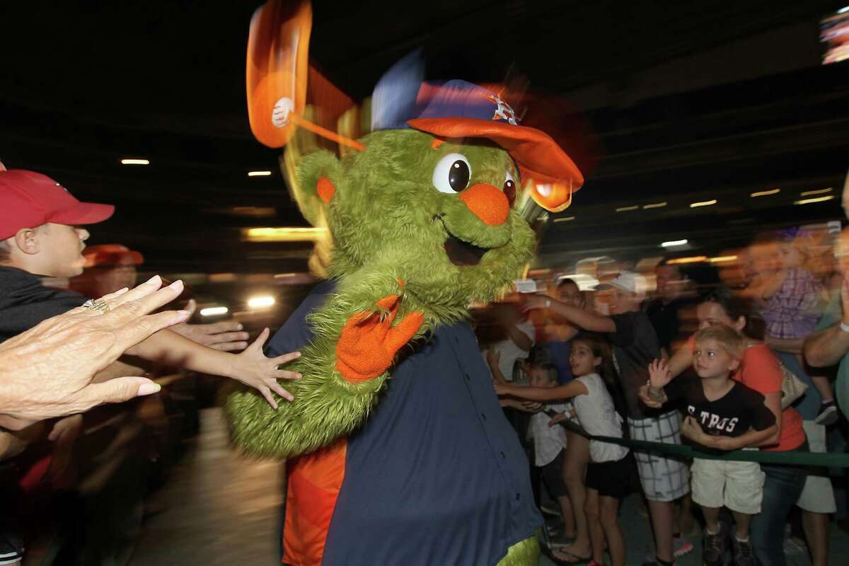 Here is how you can workout with Houston Astros' Orbit