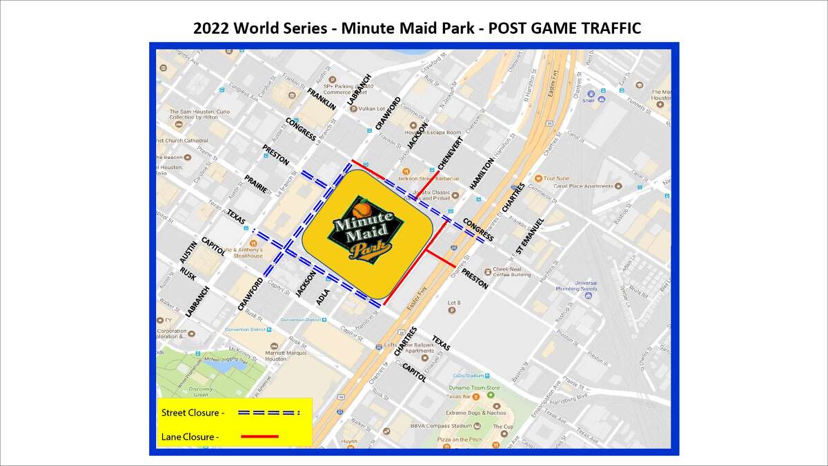 Traffic Expected From World Series Parade