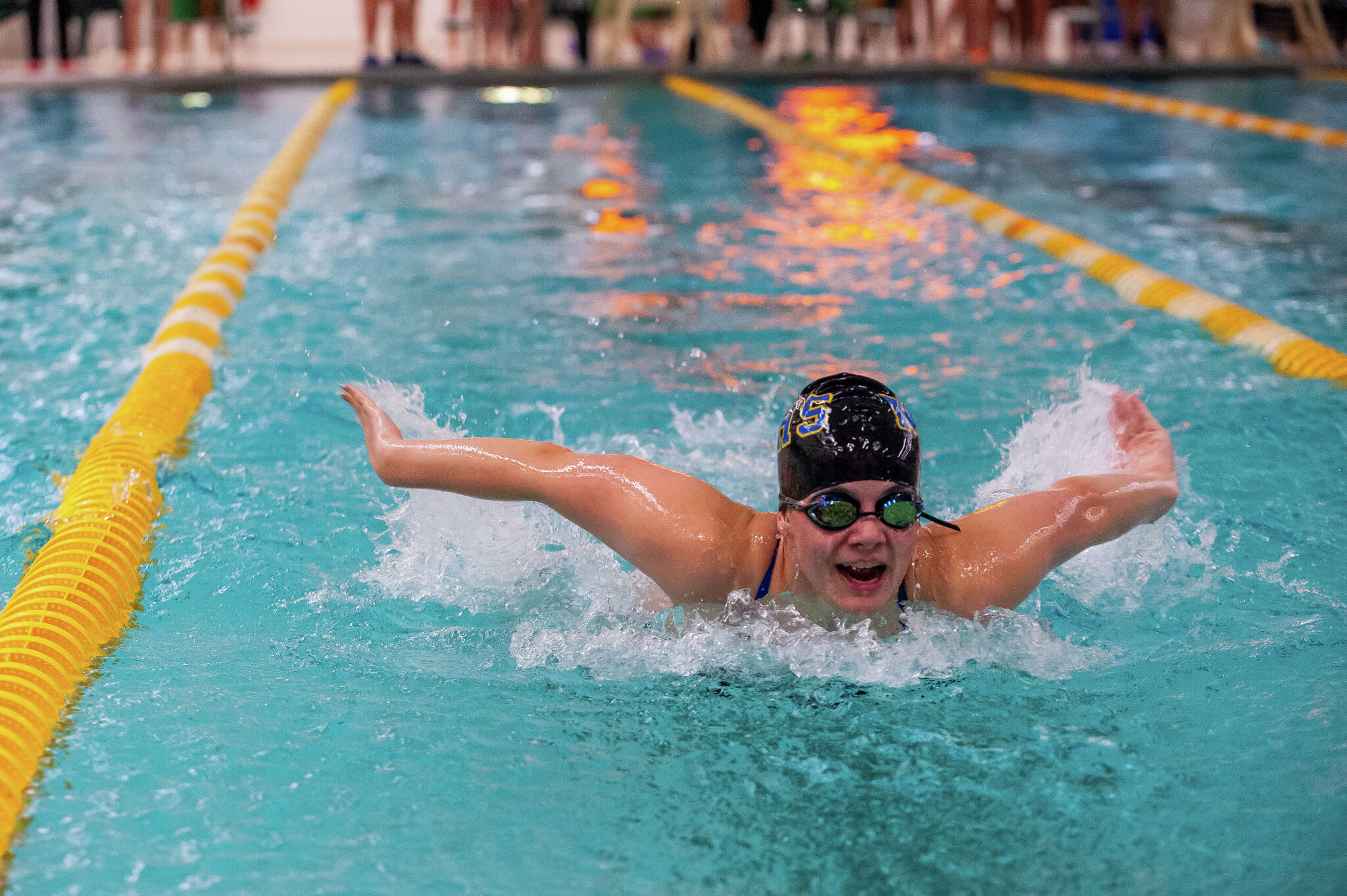 PHOTOS Dow, Midland high schools meet for swimming and diving