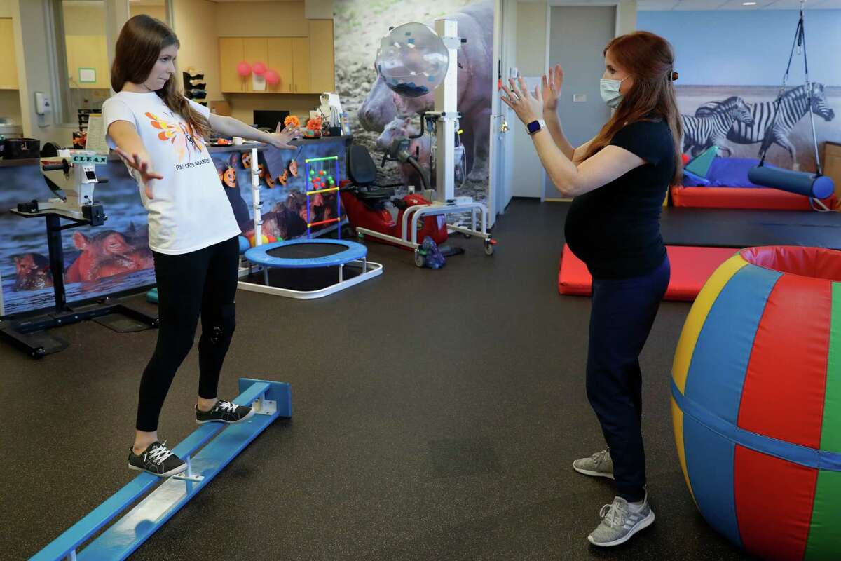 A rare condition left her unable to walk. Now she finished a 5K