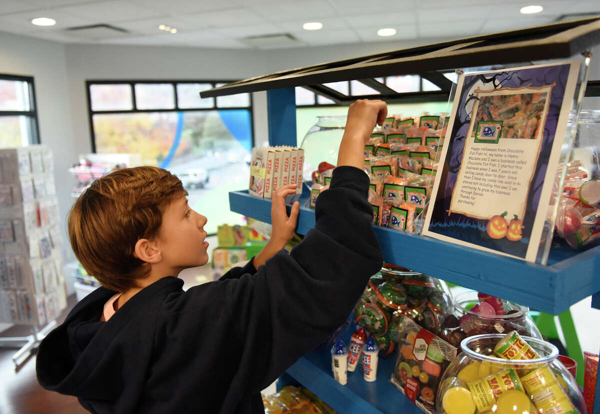 Chocolate Fat Fish candy sold in Darien Sport Shop by kid owner