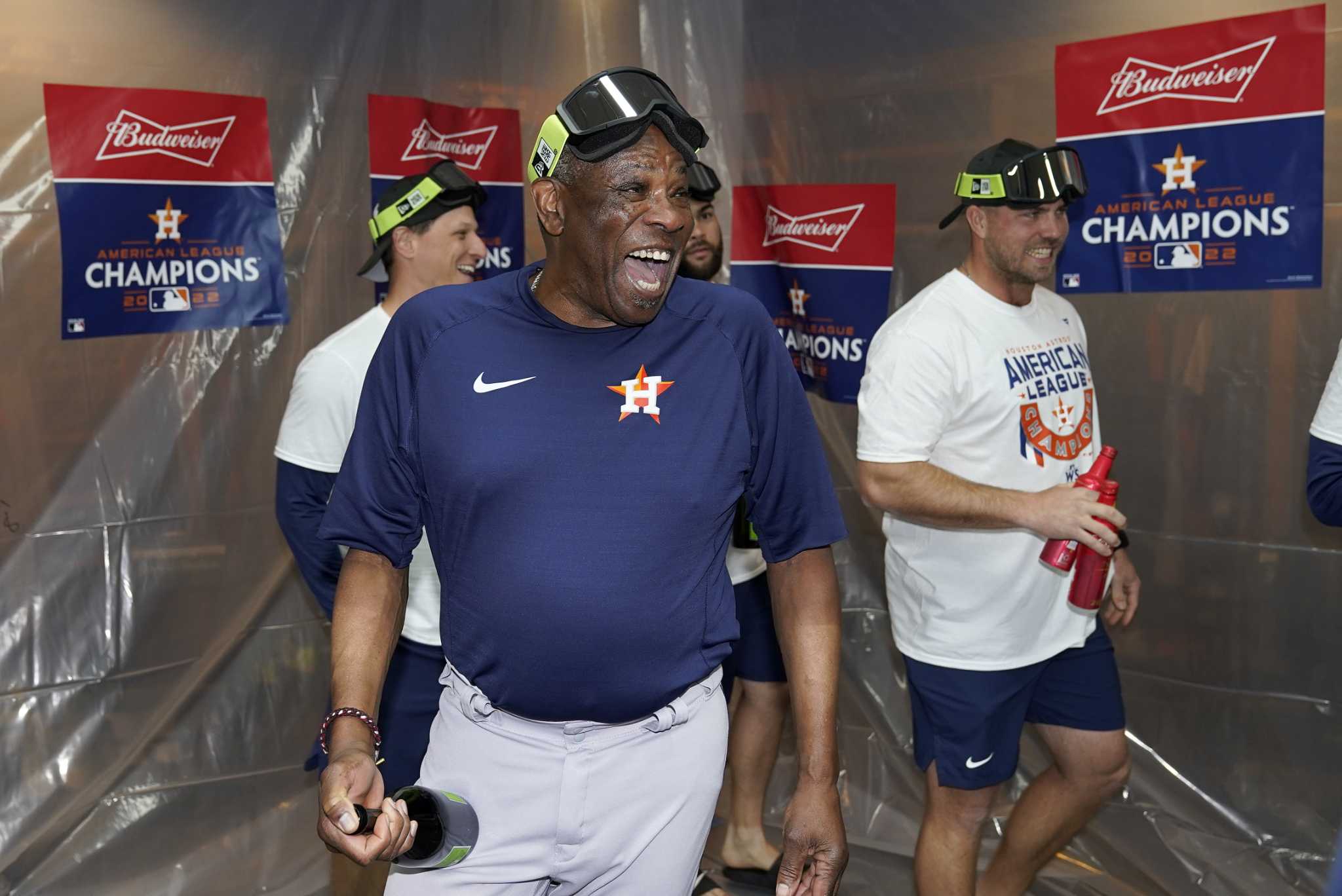 ThatAstrosGirl on X: Dusty Baker was the last out of Nolan Ryan's (my fav  all time player and Astro) 5th no-hitter. And now Dusty is the manager of  my fav team, the