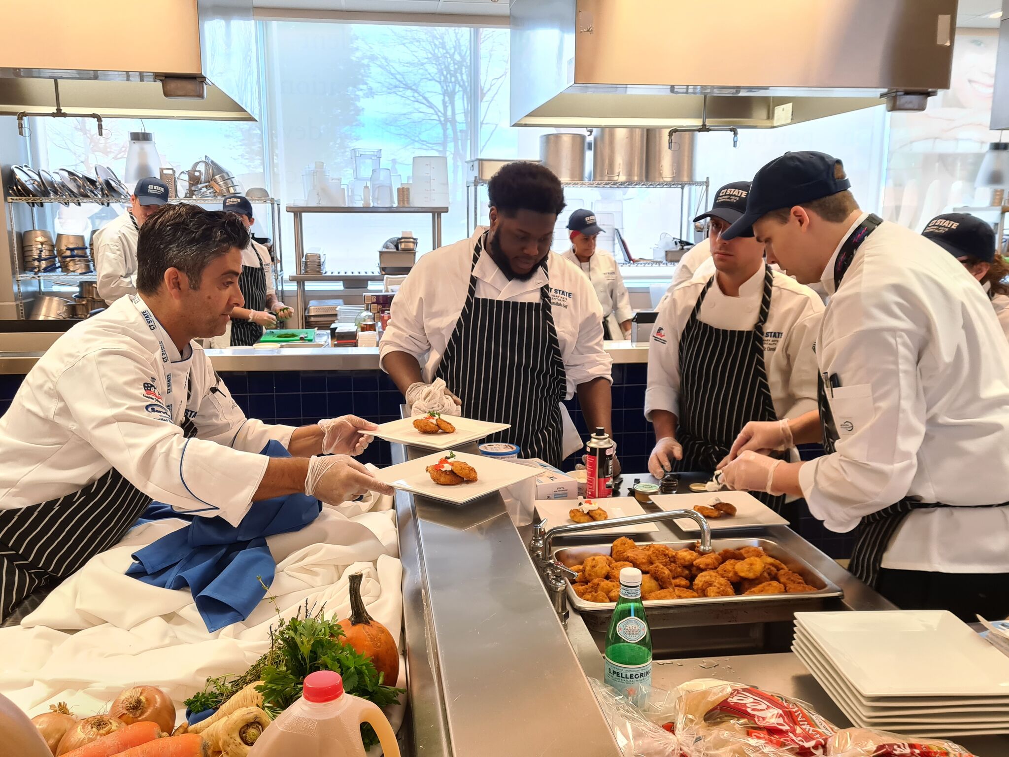 CT culinary students compete in cooking contest