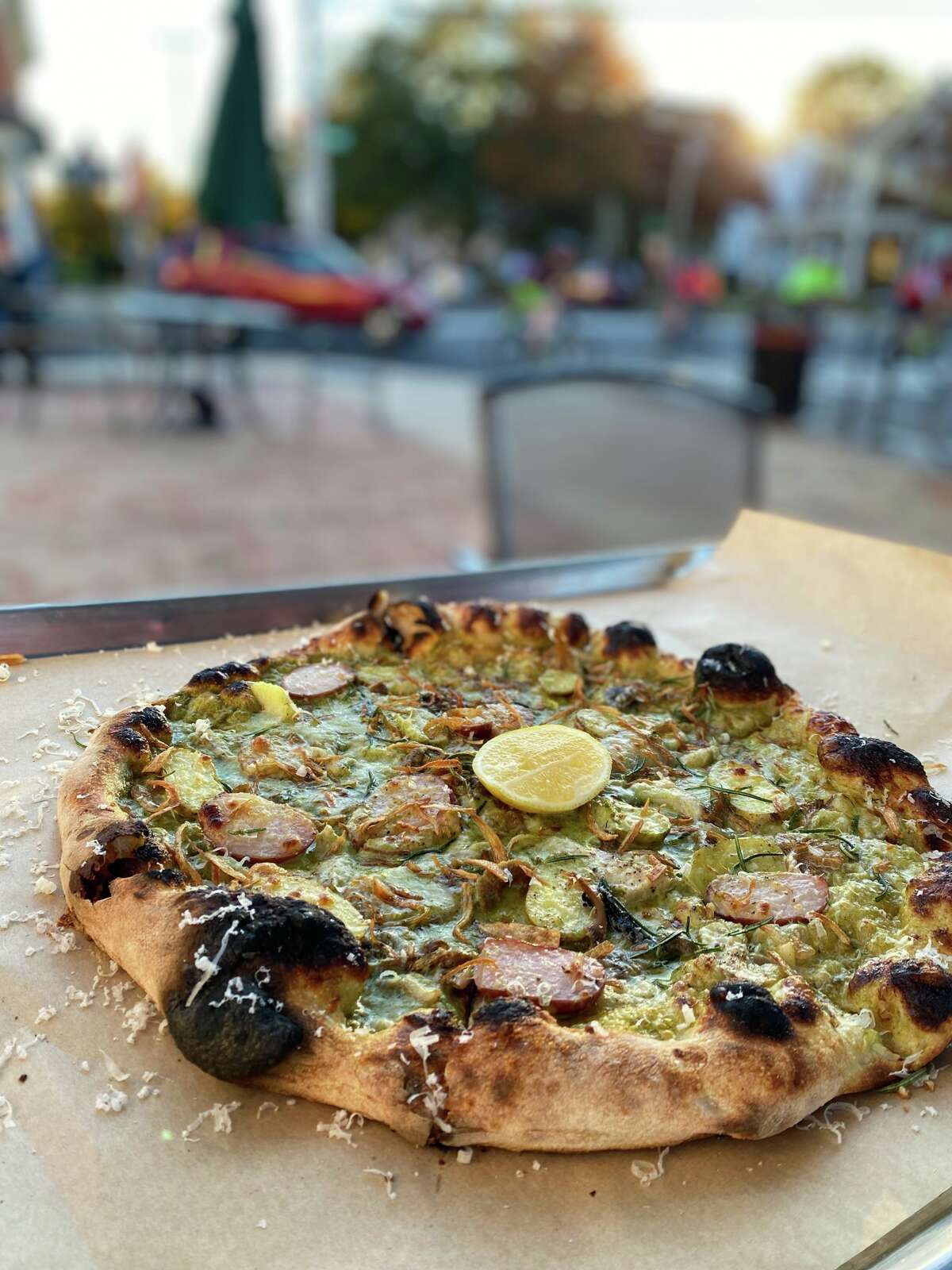 ‘New Havenish’ pizza on the menu at East Rock’s Atticus Market