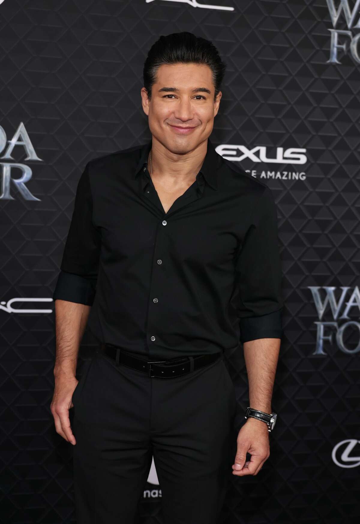 Mario Lopez attends Marvel Studios' "Black Panther: Wakanda Forever" premiere at Dolby Theatre on October 26, 2022 in Hollywood, California.