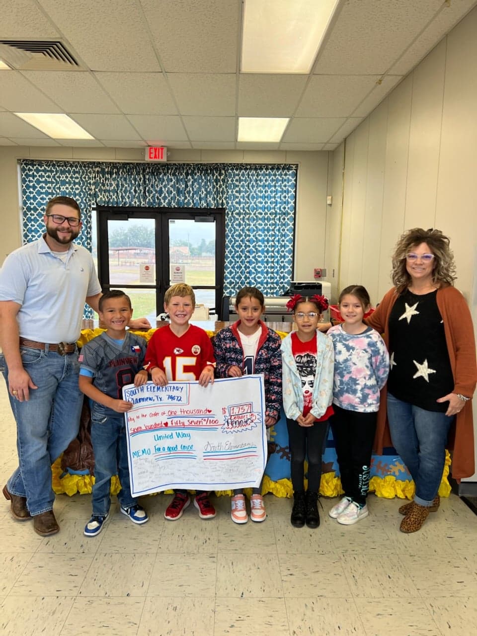 South Elementary Raises Money For Plainview Area United Way