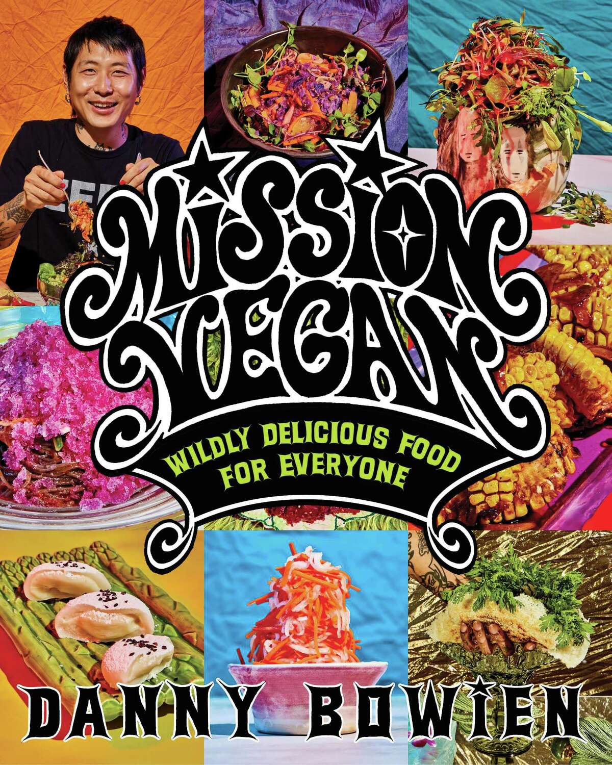 The cover of "Mission Vegan" by Danny Bowien.