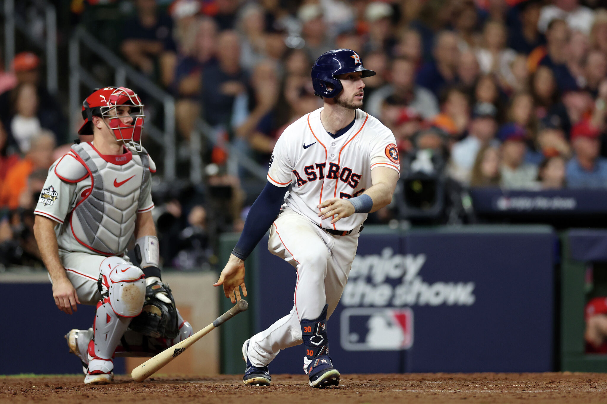 Kyle Tucker in the Right Place at the Right Time in Astros' Game 2 Win