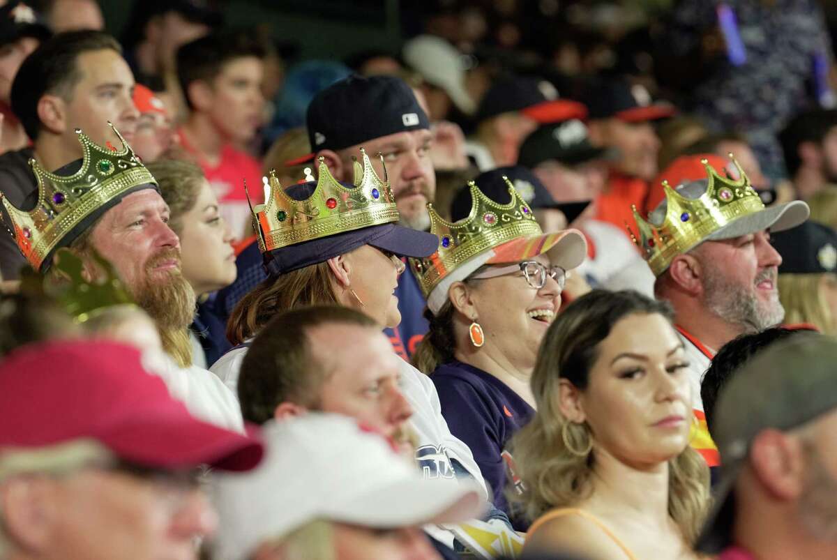 Astros fans gear up at Gold Rush event at Minute Maid Park 
