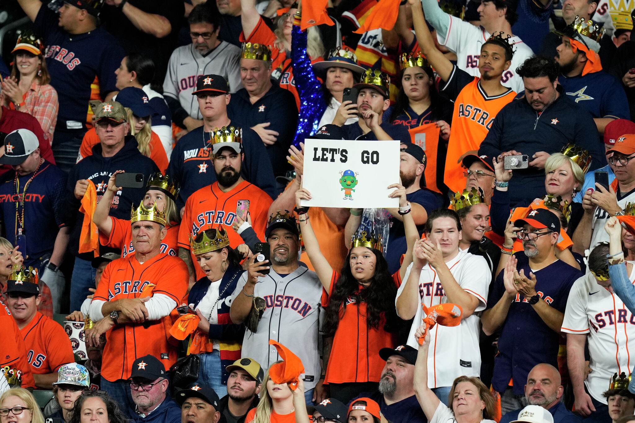 I started to question myself': Astros fan receives World Series