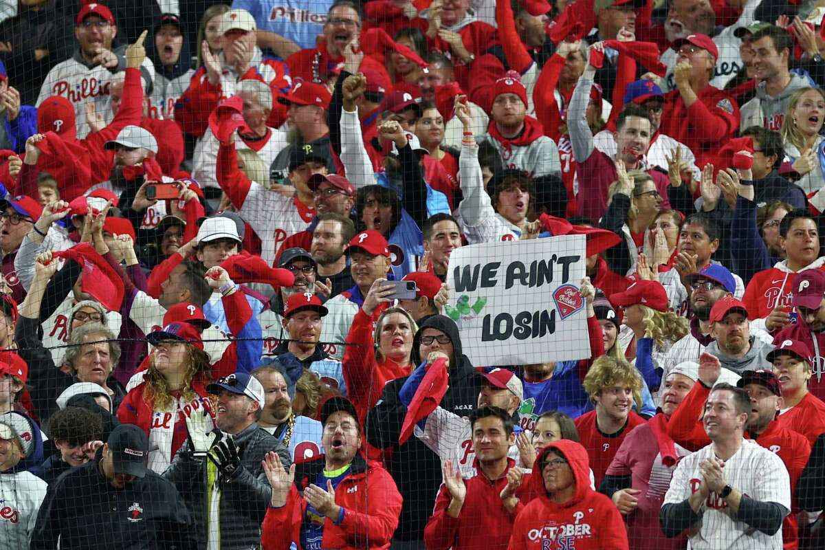 Philadelphia fans have not seen a home loss this postseason, with the Phillies taking a 5-0 record at Citizens Bank Park into Monday's Game 3 of the World Series against the Astros.