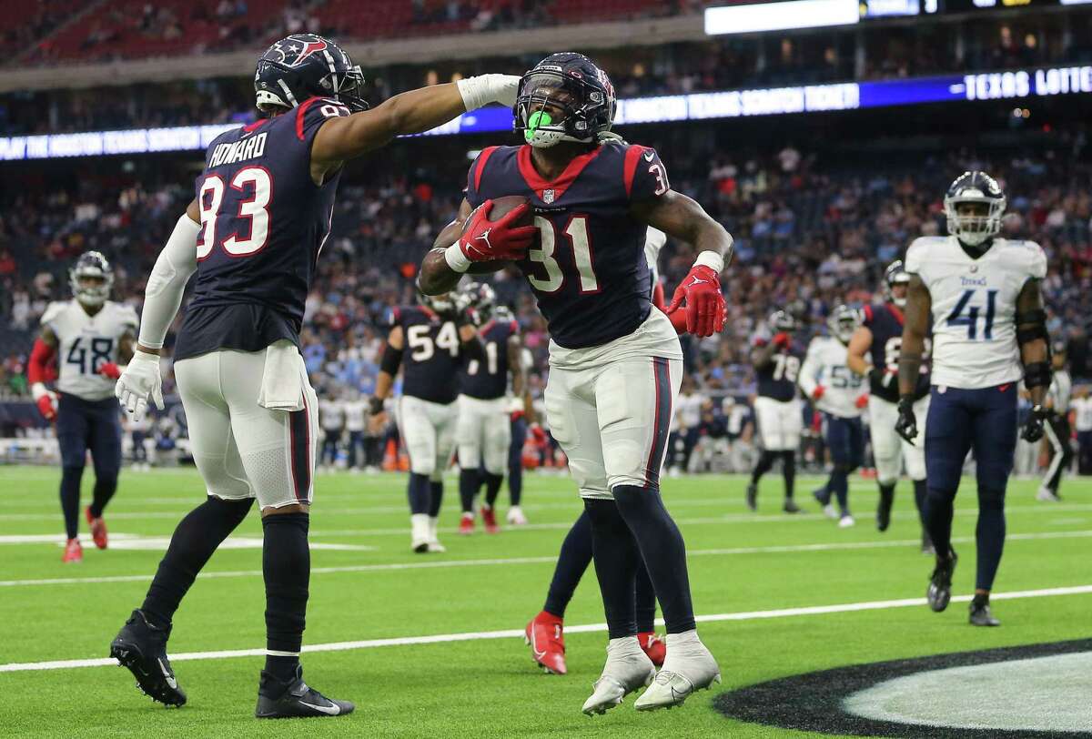 October 30, 2022, Houston, Texas, USA: Tennessee Titans defensive