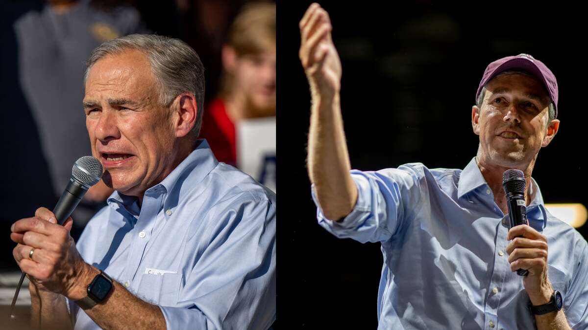 Greg Abbott and Beto O'Rourke are facing off for Texas governor. 