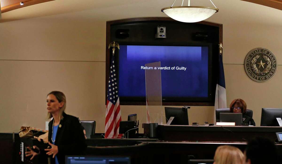 Prosecutor Michelle Haden making her final arguments in the murder trial of Jessica Briones on Monday.