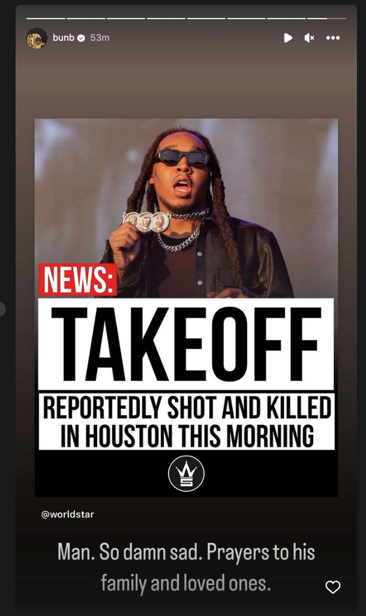 Migos Rapper Takeoff Dead After Houston Shooting