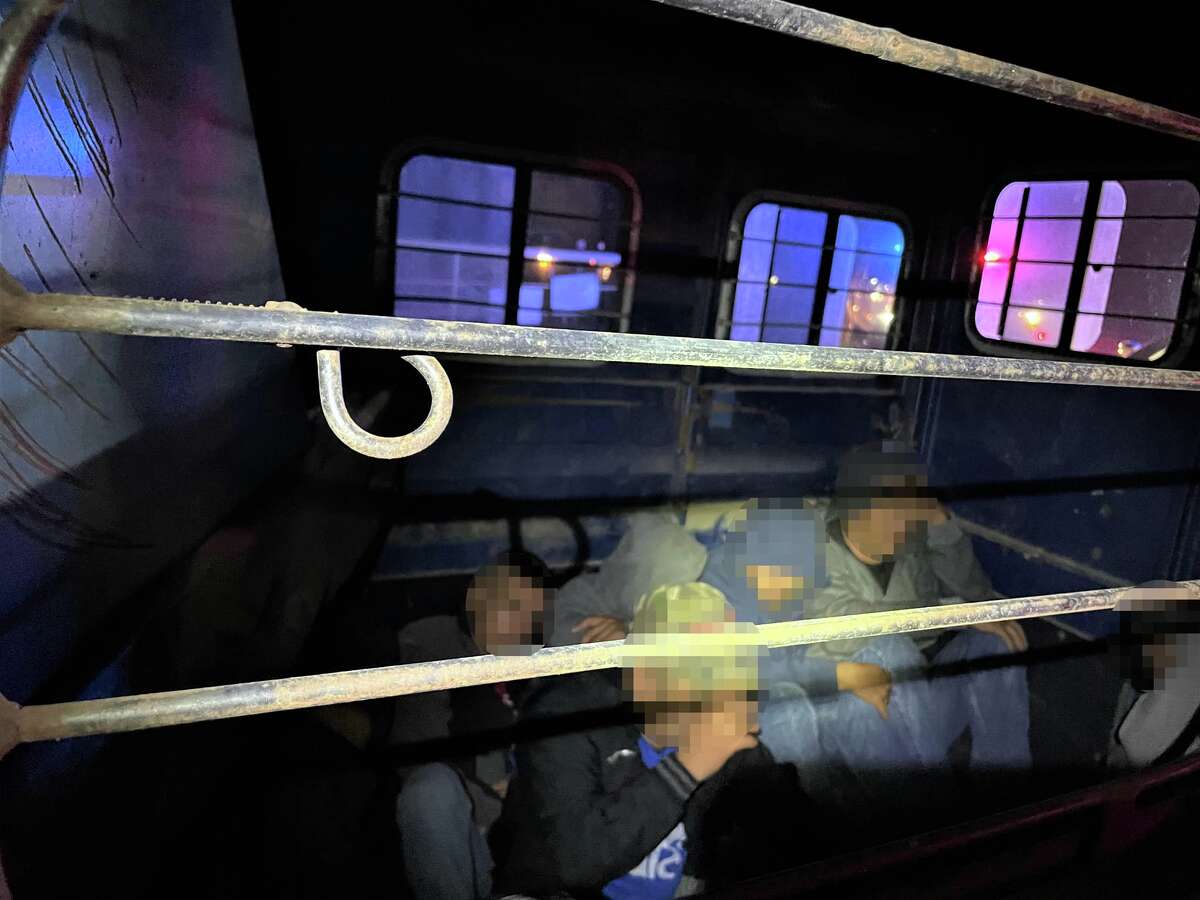 U.S. Border Patrol agents said they discovered 38 migrants inside a horse trailer on Oct. 20. A woman was arrested in relation to the case.
