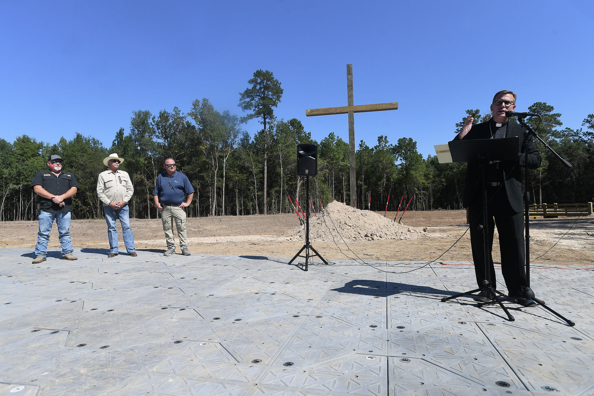 Diocese of Beaumont breaks ground on youth camp for Southeast