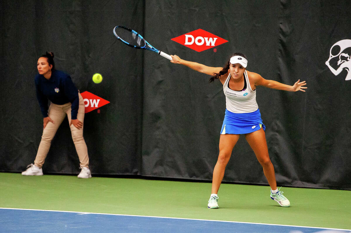 PHOTOS Players clash at opening night of the Dow Tennis Classic