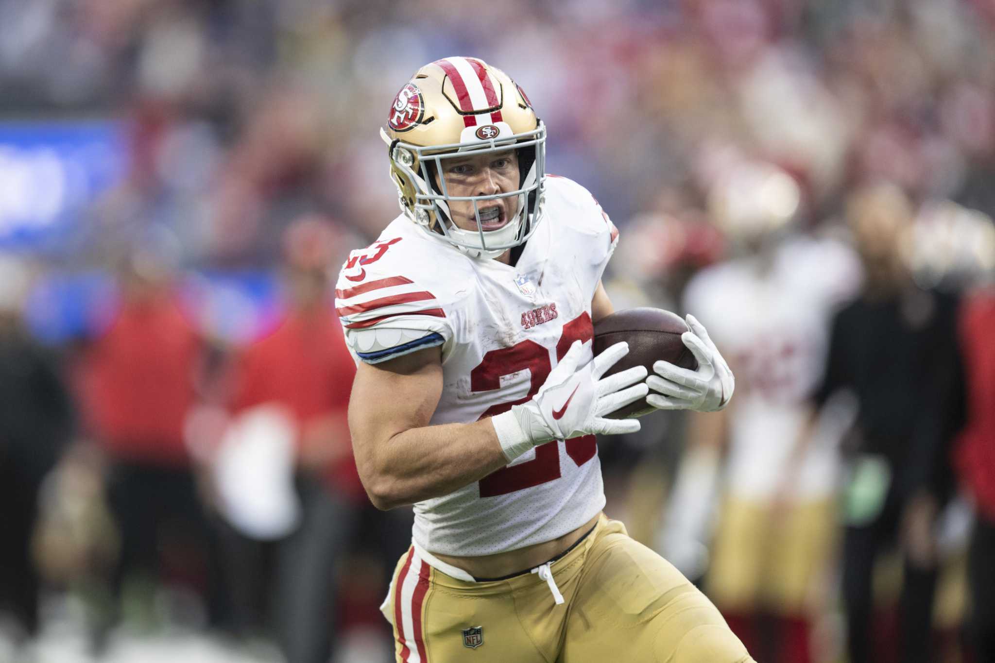 Chron Quiz What Was 49er Christian McCaffrey s Trifecta 