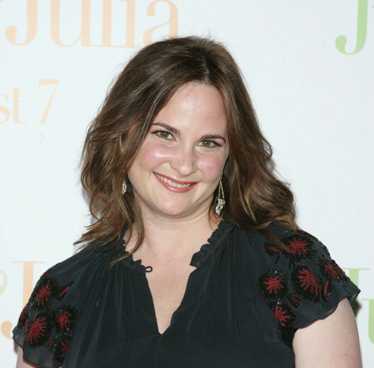Writer Julie Powell attends the Julie & Julia premiere at the Ziegfeld Theatre on July 30, 2009 in New York City. (Photo by Jim Spellman/WireImage)