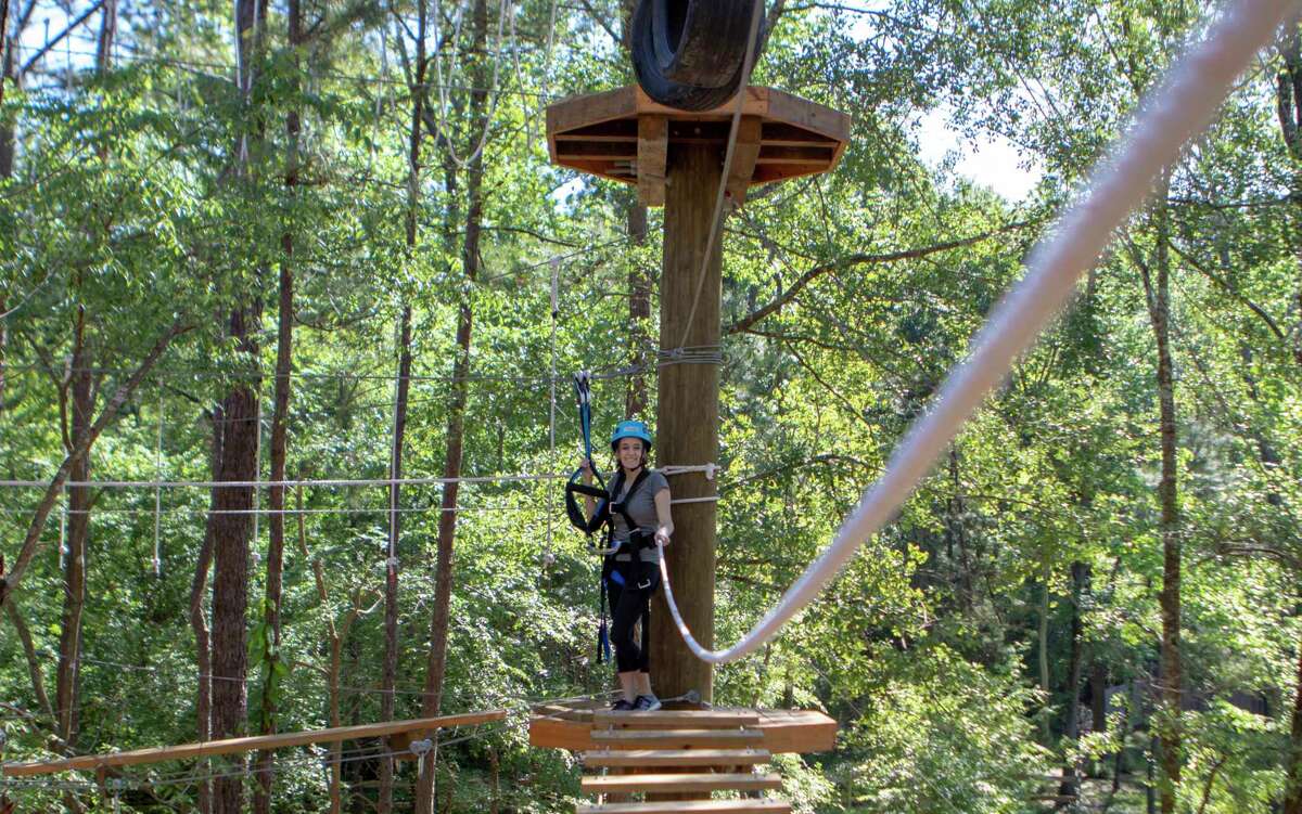 The Woodlands is expanding its popular ropes course to create 24 new obstacles to challenge adventure seekers.