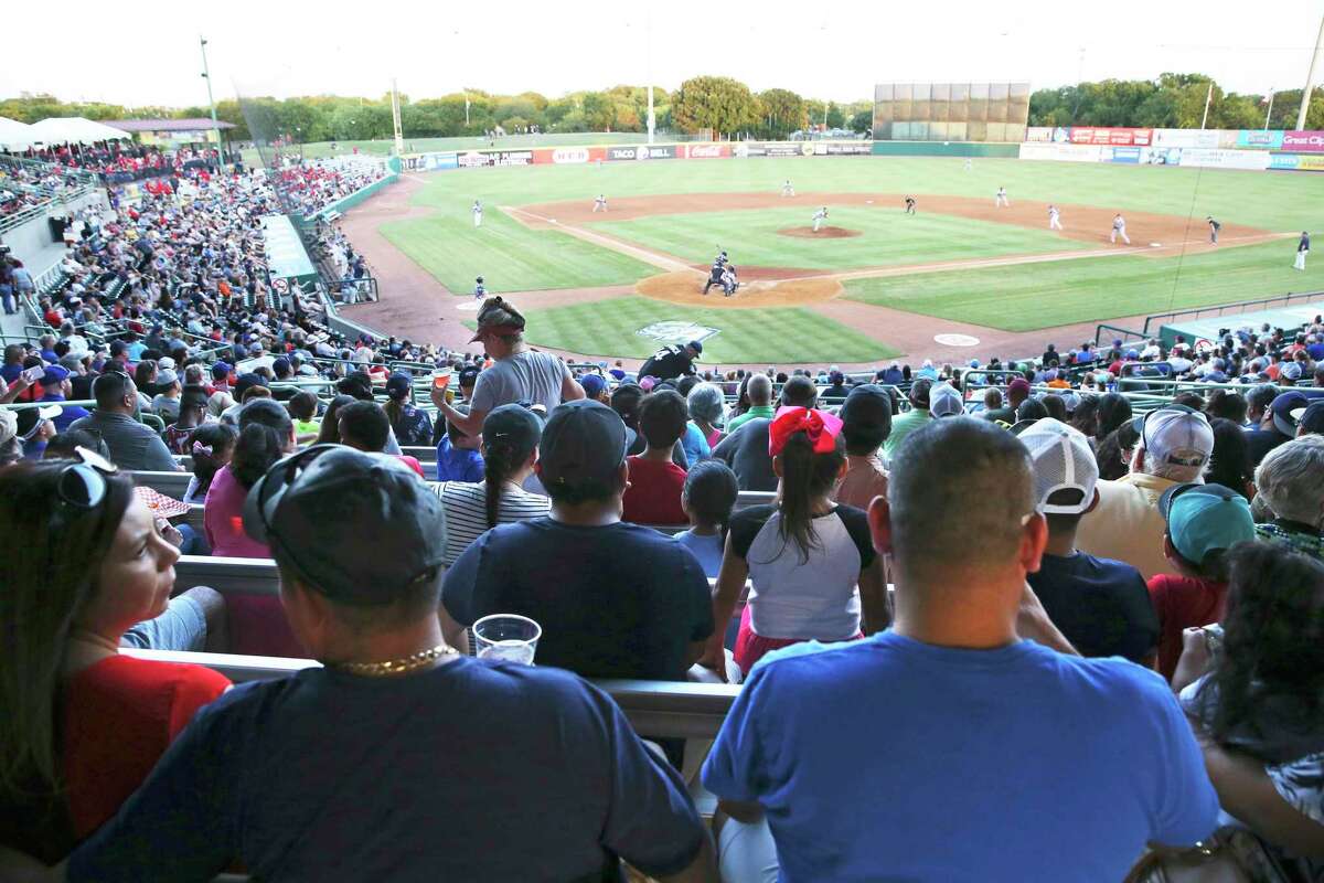 Fans take in a Missions game at Wolff Stadium in 2018. A potential new ownership group, coupled with a potential new downtown stadium, opens up a range of possibilities for professional sports in San Antonio.