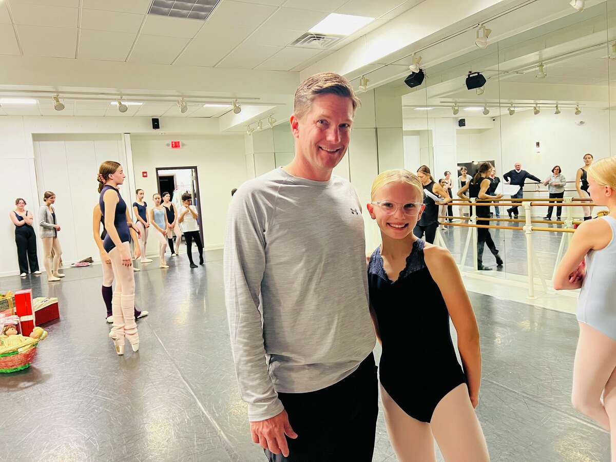Ridgefield father Peter Getchell and his daughter Josie will be dancing together in the Ridgefield Conservatory of Dance's annual production of "The Nutcracker" this December.