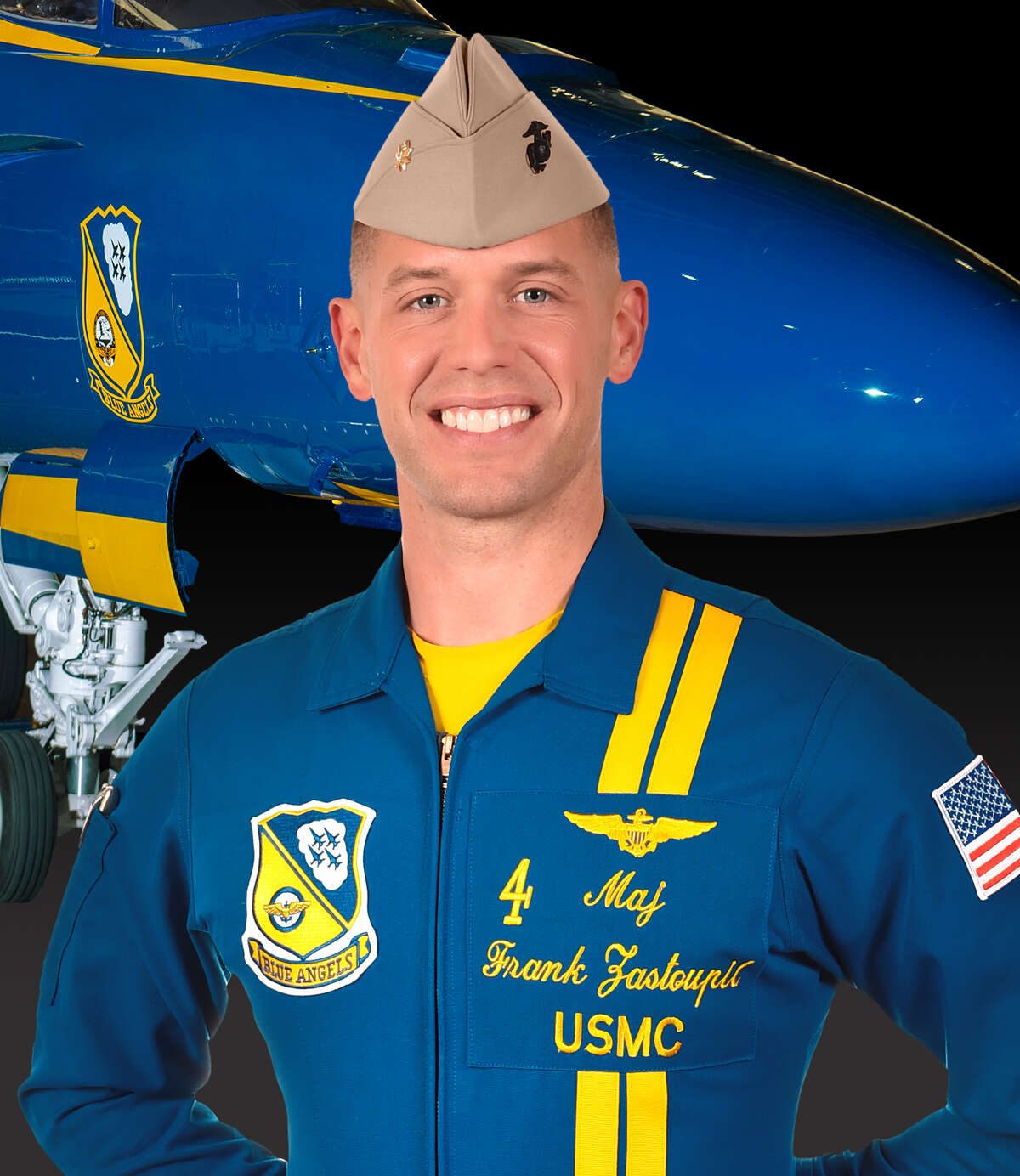 Blue Angels wear yellow flight suits to commemorate 75 years