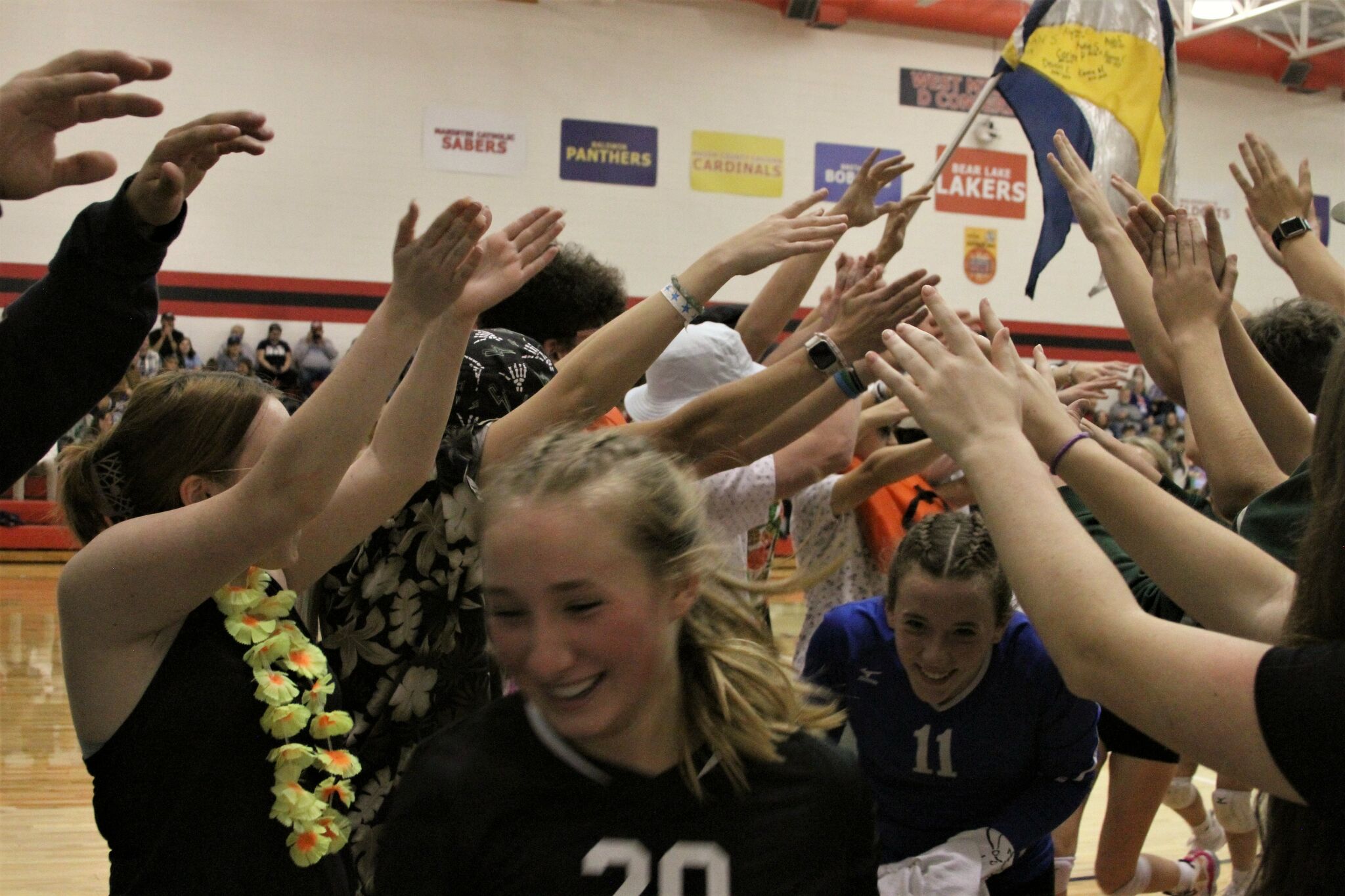 Onekama volleyball's season ends in regional title game