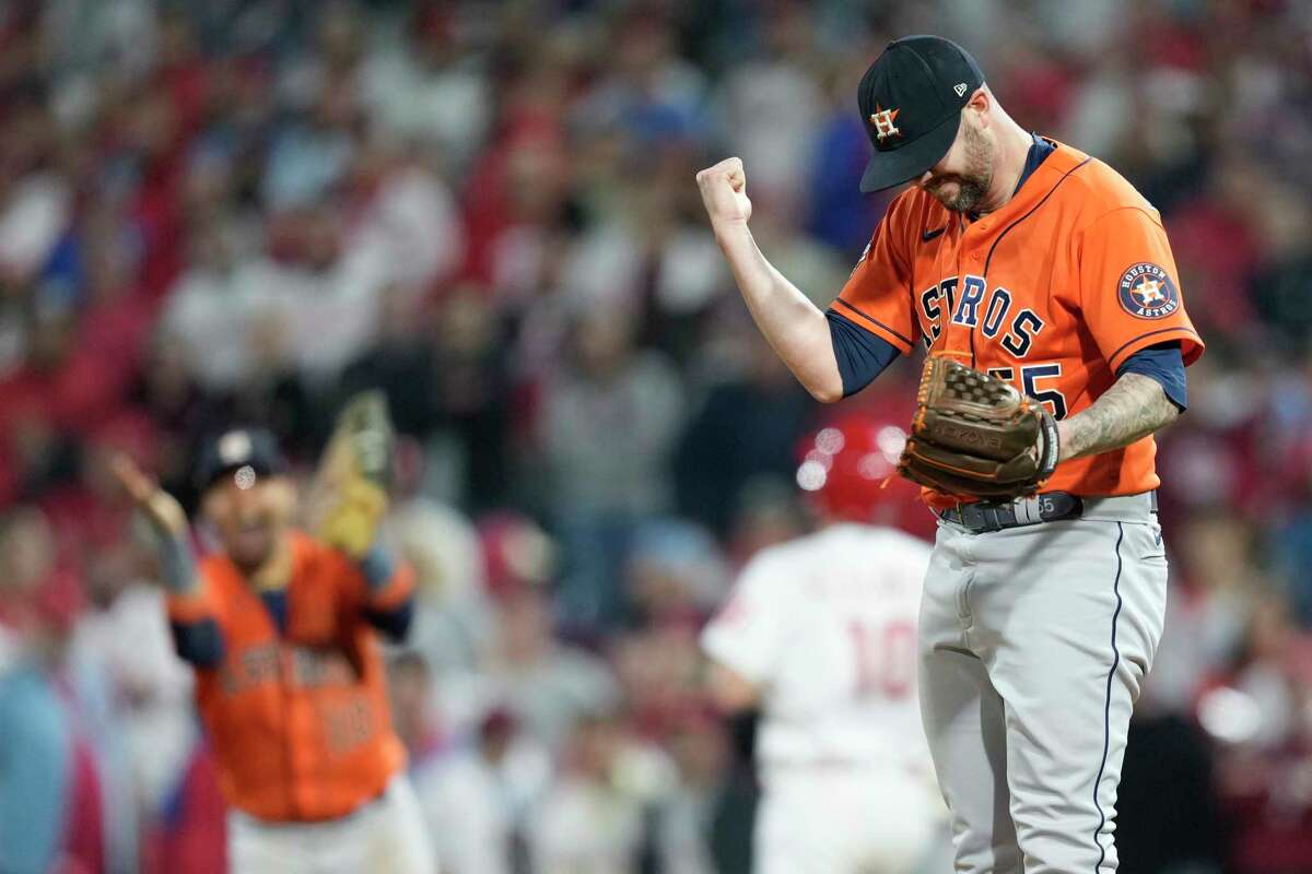 RYAN PRESSLY (Astros) Signed Official 2022 WORLD SERIES Baseball