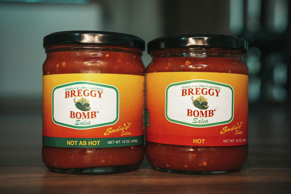Breggy Bomb salsas are sold at select H-E-B and Kroger stores.