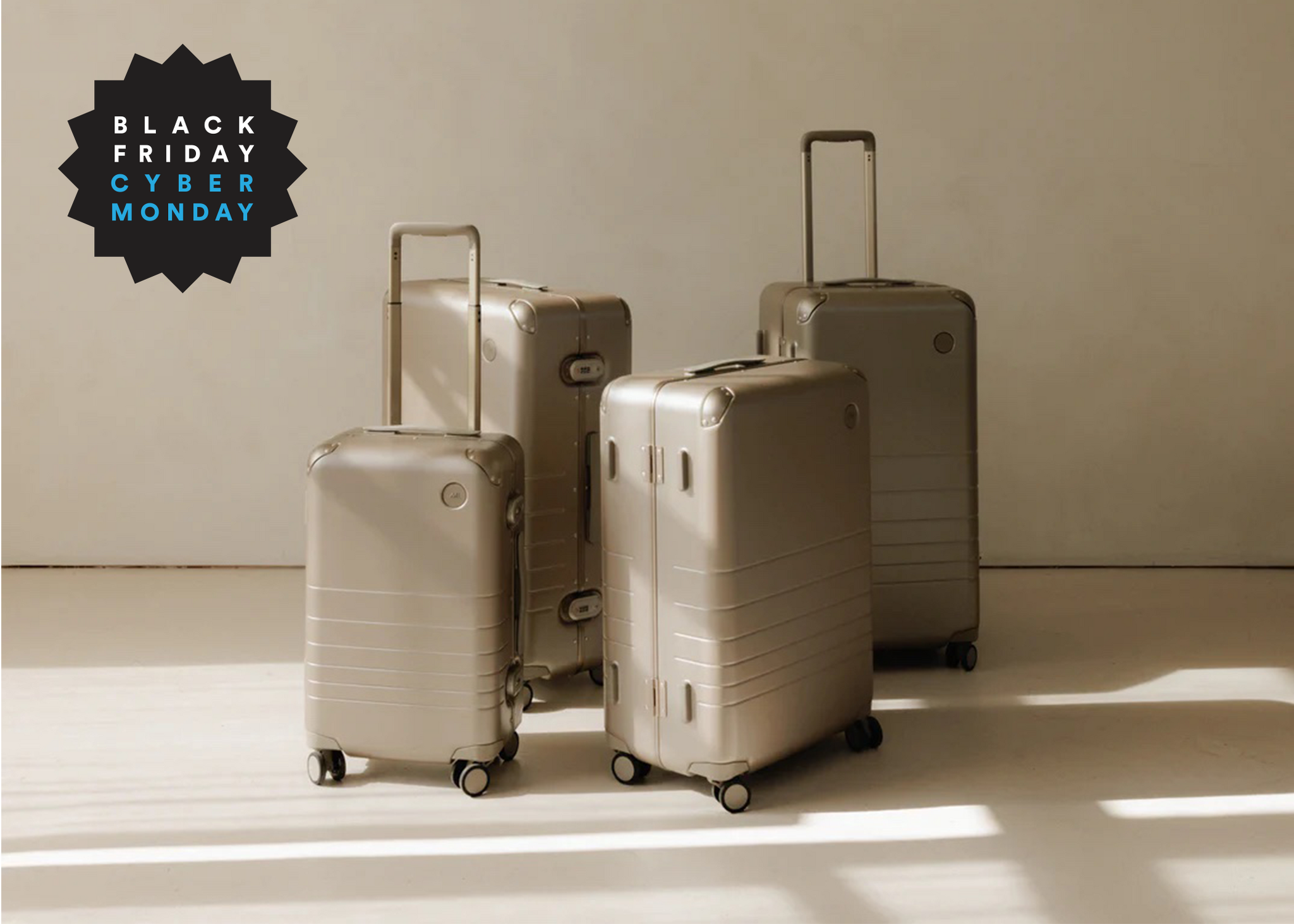 Monos Black Friday sale: Luggage up to 50% off