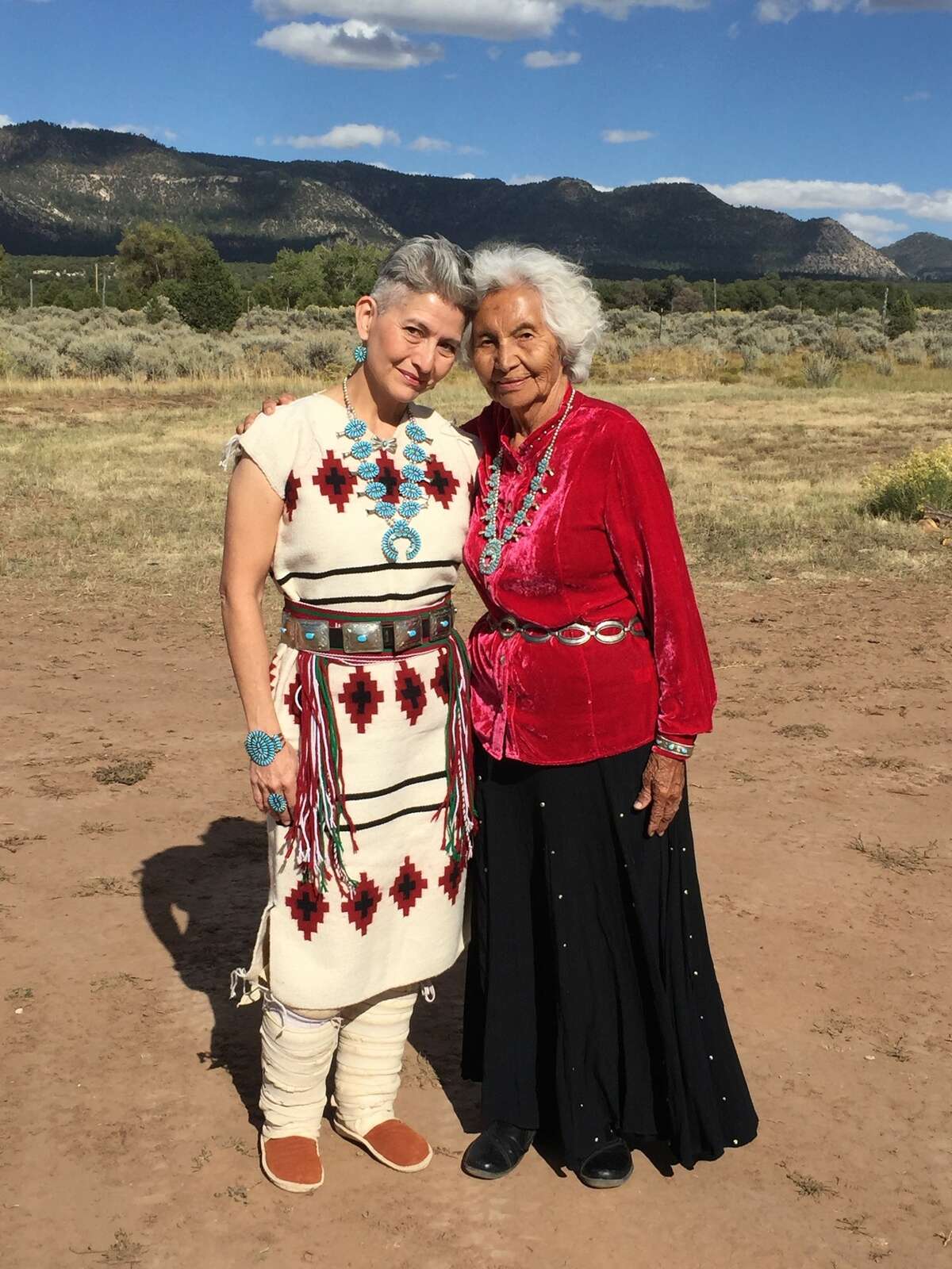 Houstonian Shana Ross with her biological mother Mildred Yazzie Silversmith, a member of the Navaho Nation who lives in Arizona. 