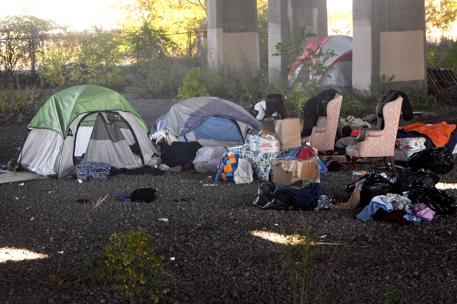 Bridgeport's 'Tent City' seek shelter, some new camp