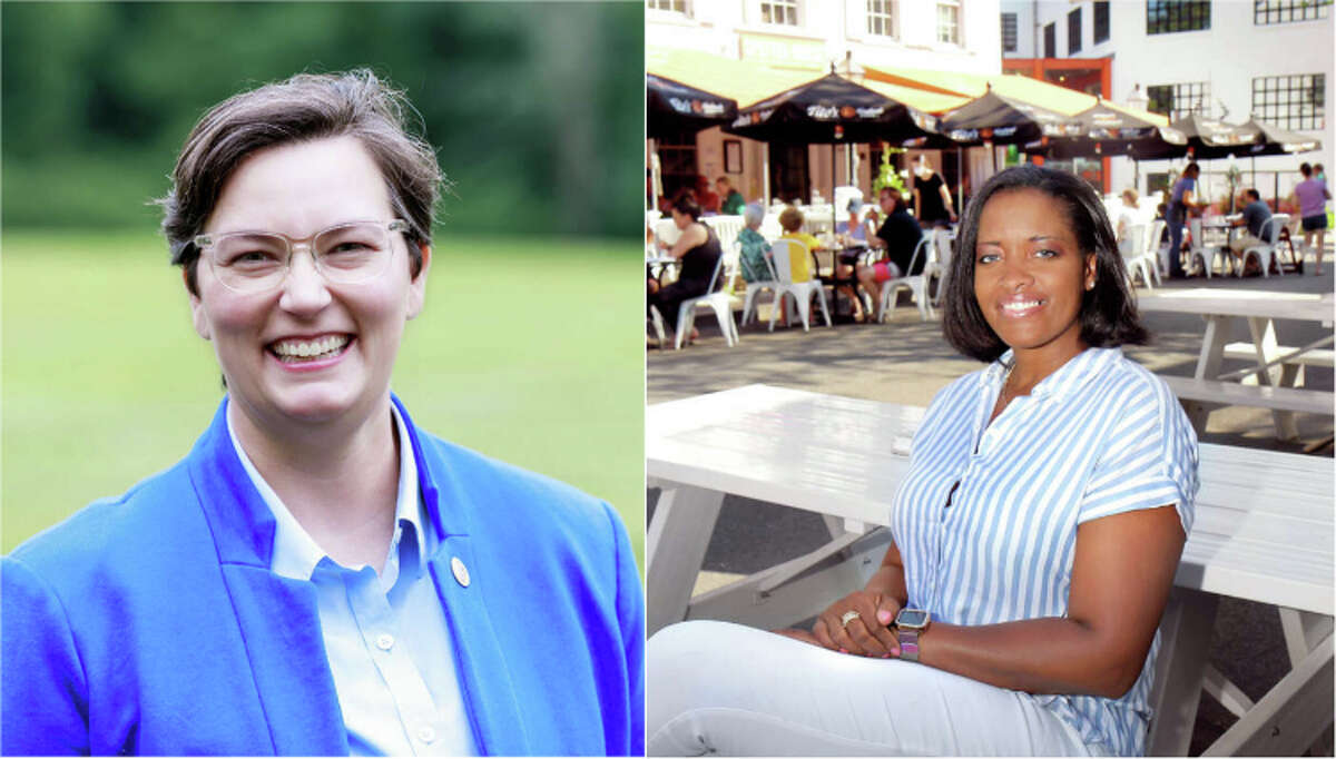 Democrat Dominique Johnson, 45, who is also endorsed by the Working Families Party, and Nicole Hampton, 41, who is running on both the Republican and Independent party lines, are facing off for state representative in the 143rd District.