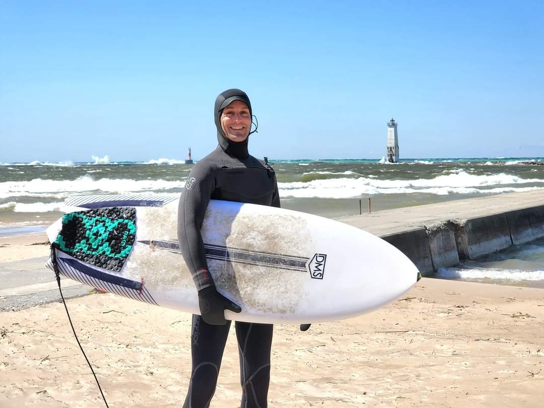 Who is behind a new surfing competition coming to Frankfort?