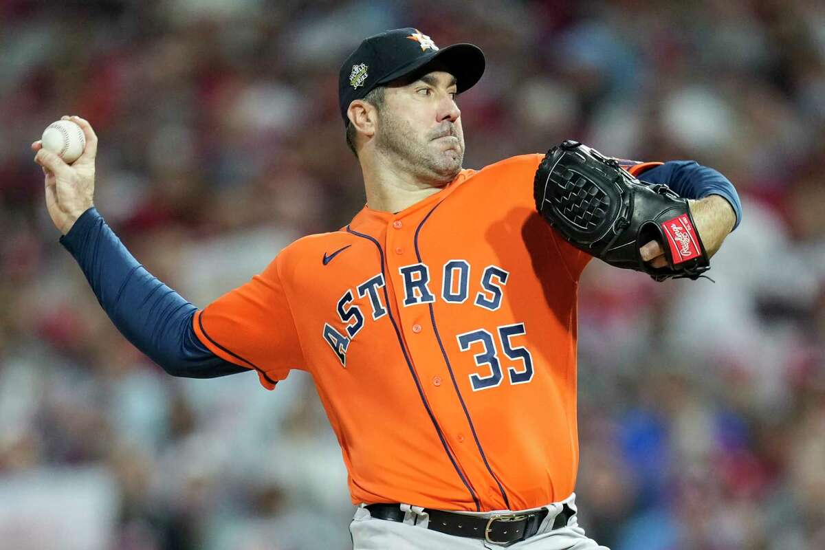 Justin Verlander's long wait for a World Series win ended Thursday when the Astros beat the Phillies in Game 5 in his ninth Fall Classic start.