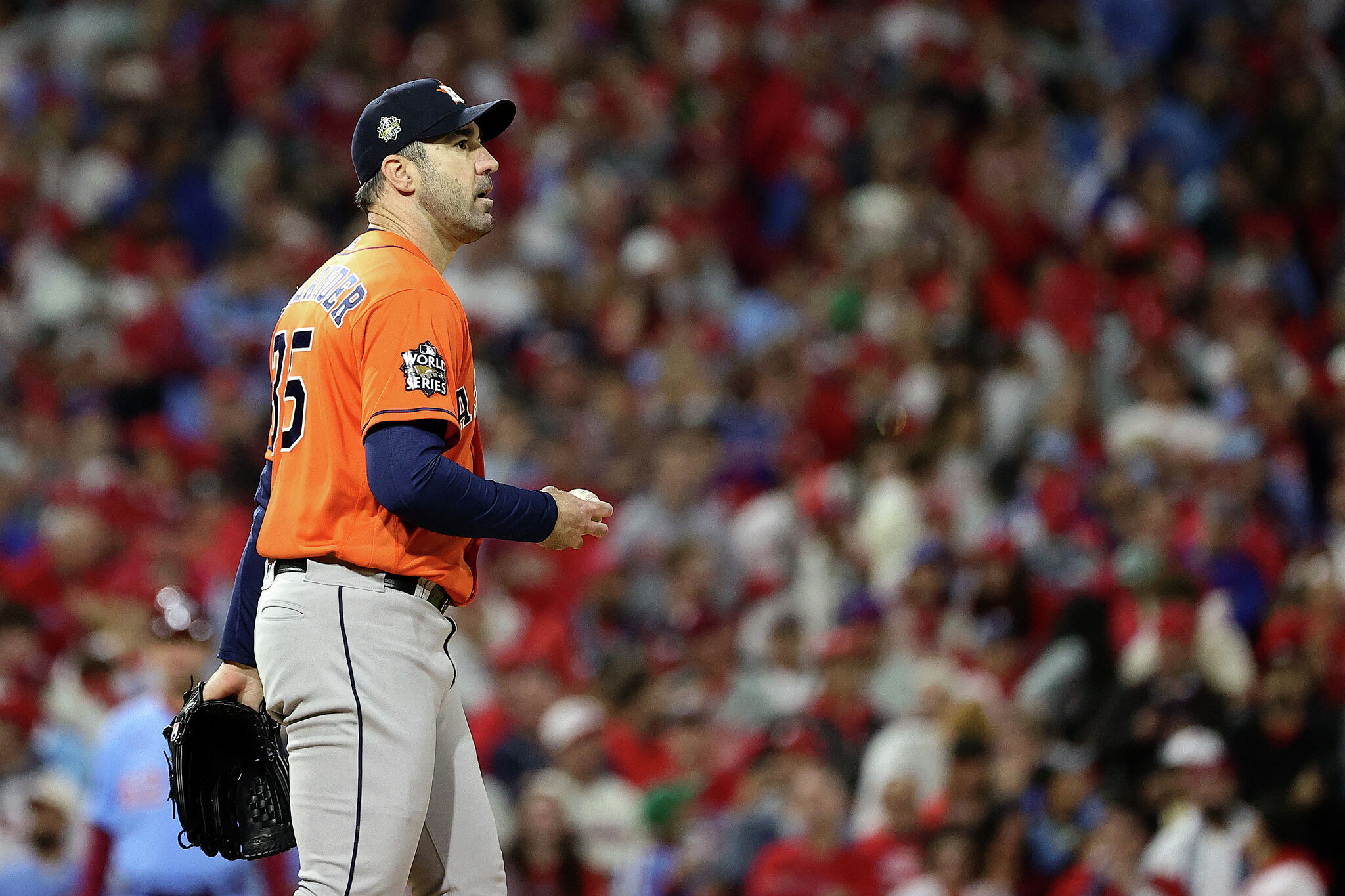 Houston's Justin Verlander Struggles in the World Series. Again