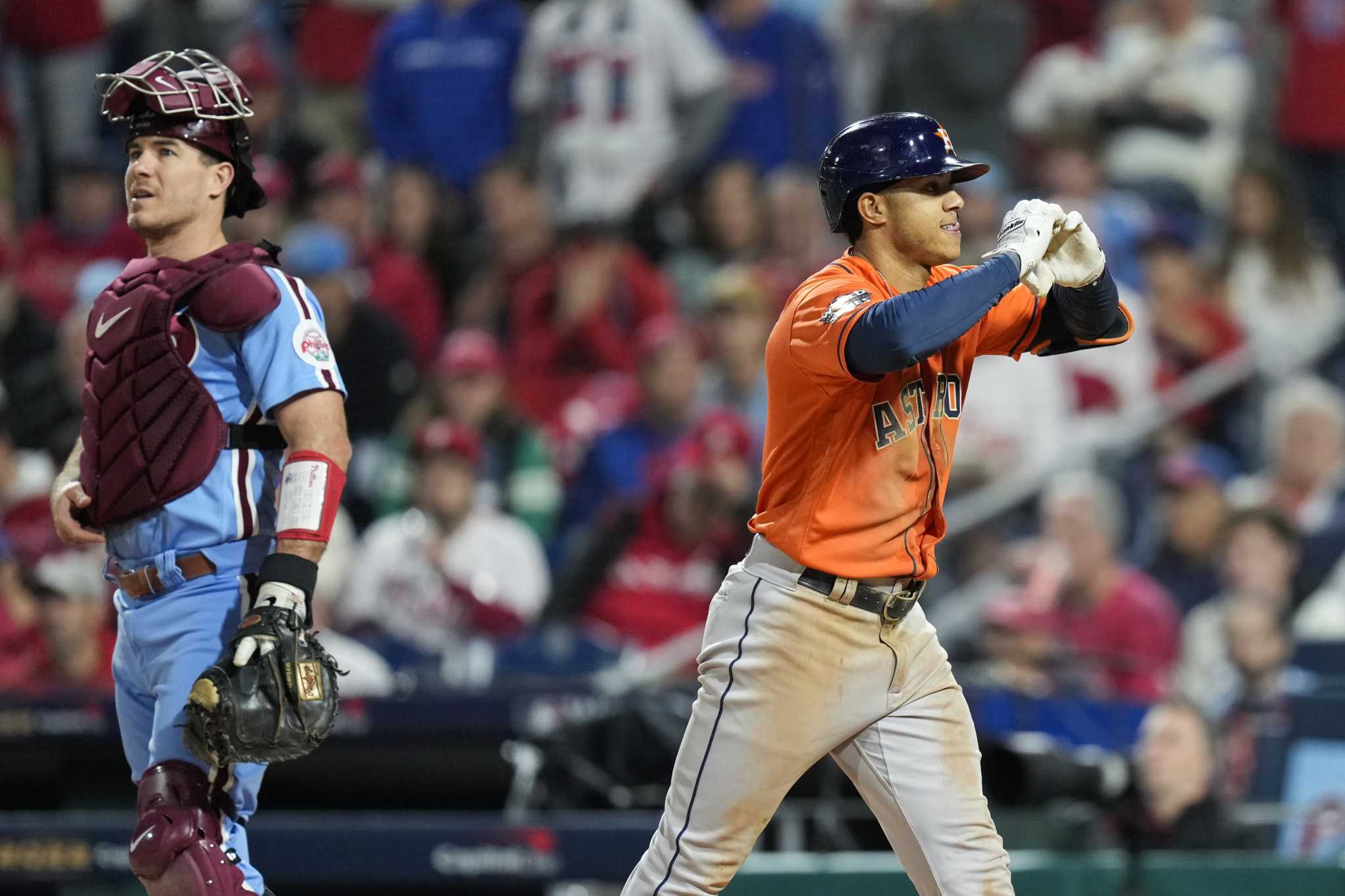 Houston Astros' Jeremy Peña on learning from Carlos Correa & his