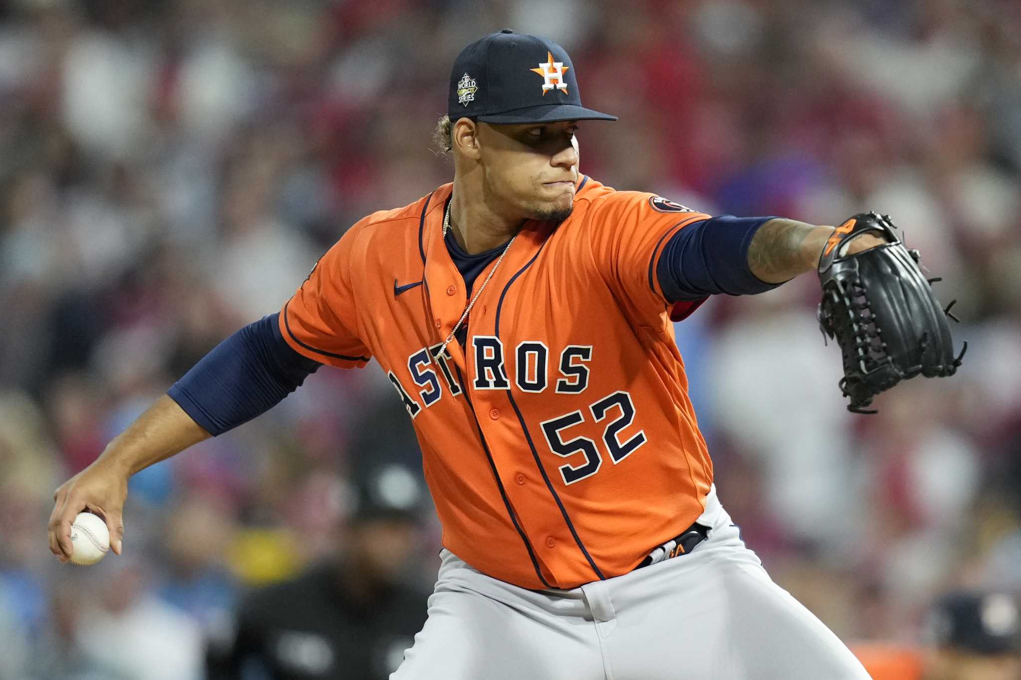 Righty Lance McCullers inks left arm into an ode to Houston