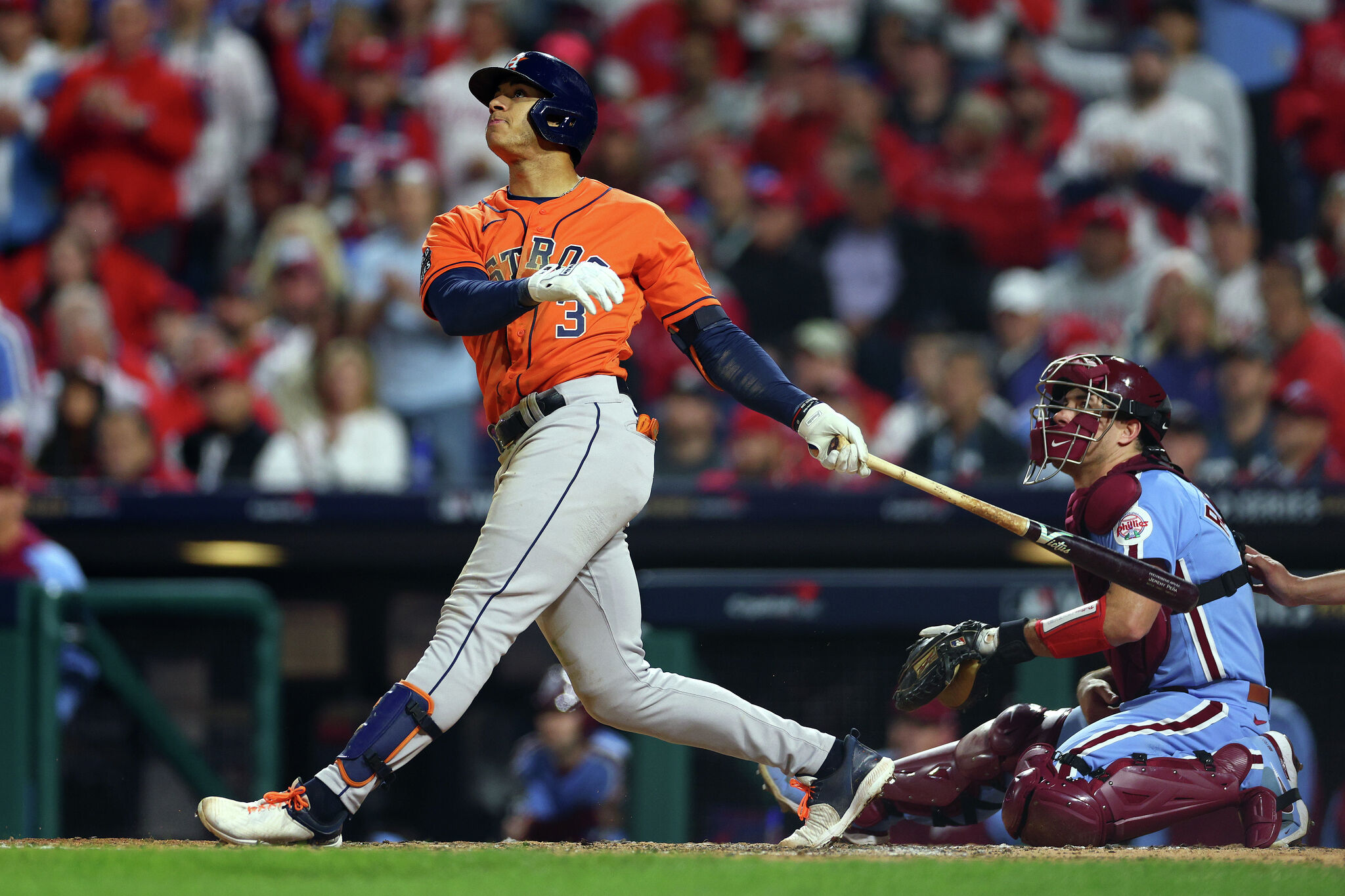 Jeremy Peña hits go-ahead home run Game 5 World Series