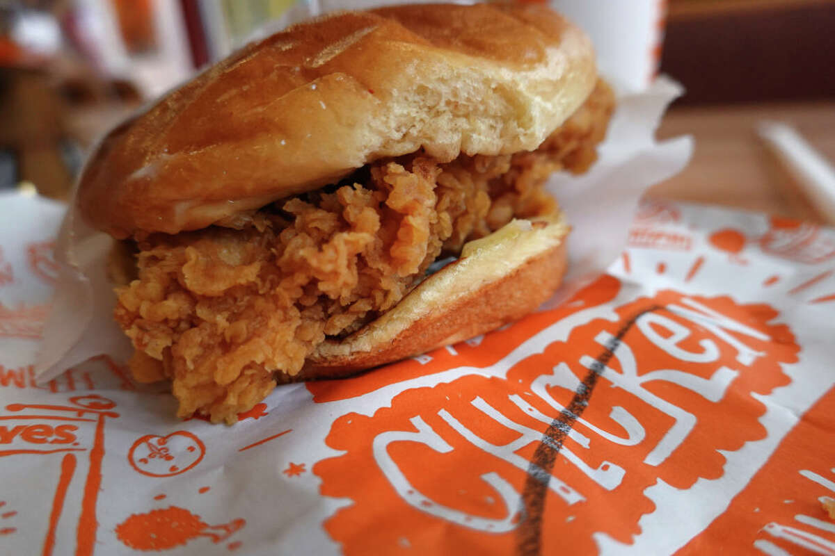 Popeyes free chicken sandwich on National Fried Chicken Sandwich Day