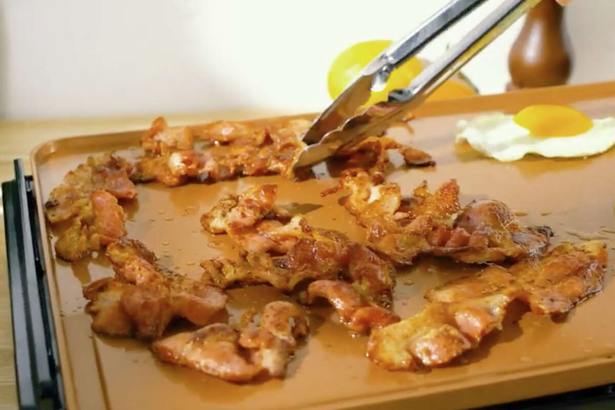 Up your athome brunch game with this giant 33 electric griddle from